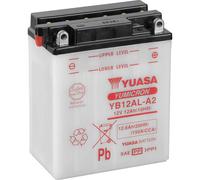 Yuasa YB12ALA2DC YB12AL-A2 Batteria per moto 12 V 12.6 Ah Tipo polo: Morsetto a