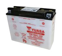 YB16AL-A2 BATTERIA ORIGINALE YUASA YAMAHA 1200 VMX 12 V-Max 2002