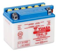 Yuasa YB4LBDC YB4LB DC Batteria per moto 12 V 4 Ah Tipo polo: Morsetto a vite t