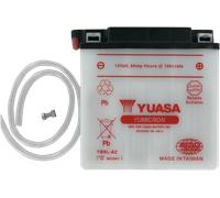 YB9L-A2 BATTERIA ORIGINALE YUASA AD ACIDO DERBI 125 Boulevard 2009