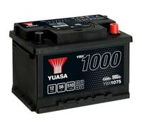 YUASA YBX1075 YBX7000 Batteria 12V 56Ah 510A LB2 per VW GOLF III (1H1)