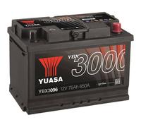 Yuasa YBX3096 SMF Batteria per auto 75 Ah Tipo polo: T1