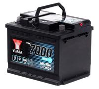 YUASA YBX7027 YBX7000 Batteria 12V 65Ah 600A L2 per VW Polo Hatchback (6R1, 6C1)