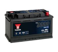 YUASA YBX9115 BATTERIA AGM AD ALTE PRESTAZIONI 12V 80AH 800A SERIE YBX9000