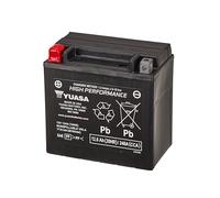 Yuasa YTX14H 12 V 240 CCA batteria per moto AGM VRLA ad alte prestazioni, senza manutenzione, colore nero
