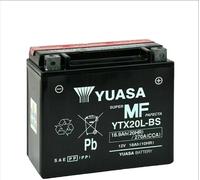 Yuasa YTX20L-BS 12V 18Ah compatibile ricambio moto e scooter