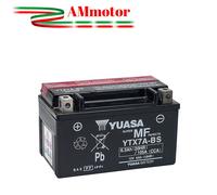 Yuasa YTX7A-BS Batteria Aprilia RXV 450 09 2009 Ricambi Moto Senza Manutenzione