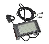 Yuattory 24-72 V SW900 Display LCD Controllo Bici Elettrica Misuratore di Velocità Tachimetro Contatore di Velocità con Cavo Tabella Codici E-Bike