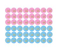 Yuattory 48 Pezzi Gender Reveal Stickers Giochi Team Boy e Team Girl Perfect Gender Reveal Supplies per Ragazzi e Ragazze