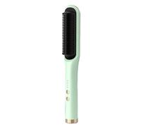 Yuattory Elettrica per Lisciare I Capelli Pettine Caldo Pettine Riscaldante Multifunzionale Strumento per Lo Styling Antiscottatura Agli Negativi-Una Spina Europea