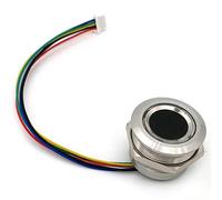 Yuattory R503 Circolare Rotondo Bicolore Anello Indicatore LED Controllo DC3.3V MX1.0-6Pin Capacitivo Digitale Modulo Sensore Scanner