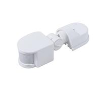 Yuattory Sensore di movimento a infrarossi AC110V-240V interruttore sensore regolabile per sensori di movimento PIR corpo per più scenari (bianco)