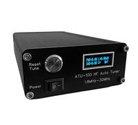 Yuattory Sintonizzatore per Antenna ATU-100 con Sintonizzatore Radio HF di N7DDC + 0.91 OLED V3.1 Automatico Fai-da-Te Antenna HF da 100 W