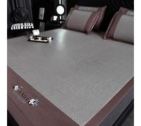 YUAWEGFDR Materassino rinfrescante in bambù e rattan | Multicolor di diverse dimensioni for dormire e sedersi sul letto o sul tatami(Color D,90cm)