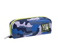 YUB Bustina New Daydenim, Portapenne, Blu Scuro, Taglia unica