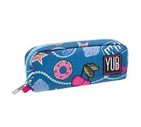 Yub Portapenne Scuola, Blu Fucsia, Hayride, Bustina Portapenne Da Riempire Con Penne, Matite e Colori, Accassori Zaino, Scuola & Tempo libero