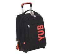 Yub Trolley 3 Wheels. 2In1 Zaino con Spallacci a Scomparsa. 34 Litri,