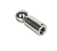 YUBAOLI 1 ugello a Sfera for la Pulizia Sanitaria con Filettatura Femmina BSPT - Contenitore for Serbatoio autorotante for casa e Giardino, Copertura a 360 Gradi(DN15)