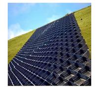 YUBAOLI Griglia geocellula in HDPE da 4" for la stabilizzazione di vialetti e paesaggi - Griglia di Base for la prevenzione 'erosione(20x27ft/6x8.5m High 4in/10cm)