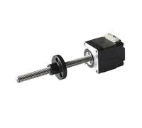 YUBAOLI Motore passo-passo ibrido con microvite, cavo da 5 m, angolo di passo di 1,8°, bifase, modello 57HS5417(20x25 8N Tr5x2-60)