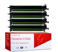 YUBBI C7020 Drum Unit Cartuccia Tamburo Rigenerabile Compatibile Per Xerox 113R00780 Imaging Unit Per Versalink C7020 C7025 C7030,4 colour set