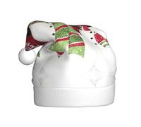 YUBVCF Buon Natale Carino Pupazzo di Neve Stampa Promozione Buon Natale,Cappello A Tema Secchiello, Carino Cappelli Da Sole Per Adulti