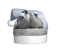 YUBVCF Giovani Pinguini Con La Neve Stampa Promozione Buon Natale,Cappello A Tema Secchiello, Carino Cappelli Da Sole Per Adulti