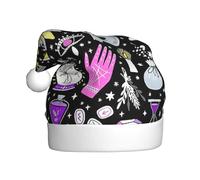 YUBVCF Magia Strega Boemia Disegno Stampa Promozione Buon Natale, Cappello A Tema Secchiello, Carino Cappelli Da Sole Per Adulti Spetta