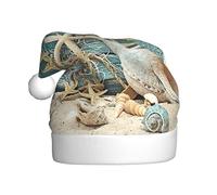 YUBVCF Stella marina Seashell Beach Stampa Promozione Buon Natale,Cappello A Tema Secchiello, Cappelli Carini Per Adulti Spettacoli Di Fase