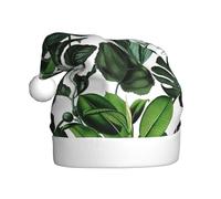 YUBVCF Tropical Leaves 1 Stampa Promozione Buon Natale,Cappello A Tema Secchiello, Carino Sun Caps Per Adulti Spettacoli Di Fase