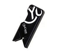 YuCase B+ - La custodia per il tuo Yubikey - 8 portachiavi con possibilità di scrivere - la protezione per il tuo Yubikey - Made in Swiss (nero)