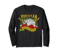 Yucatán Mexico Travel Souvenir Retro Mexicans Vintage Gifts Maglia a Manica