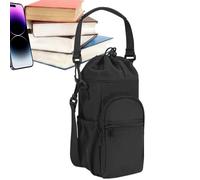 yuchdzexu Borsa porta bottiglia d'acqua | per bottiglie d'acqua con tasche - impermeabile per attrezzi da esterno, grande capacità, leggera, organizer per campeggio, allenamento, campeggio