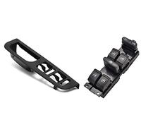 YUCHEN SET MANIGLIA PULSANTIERA PORTA PER GOLF 4 BORA PASSAT ALLOGGIO MOSTRINA INTERRUTTORE ALZAVETRI