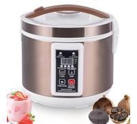YUCHENGTECH 6L Fermentatore Aglio Nero Automatico Aglio Nero Fermentatore Intelligente per Aglio Natto Yogurt Kimchi con Controllo del Tempo e della Temperatura/Controllo di Asciugatura Indipendente