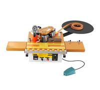 YUCHENGTECH Bordatrice per Legno Bordatrice Automatica per la Rottura del Nastro con 2-6m/min Controllo della Velocità Incollaggio su Entrambi i lati Larghezza 6-60 mm per bordatura in ABS/PVC