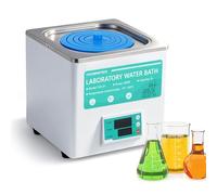 YUCHENGTECH Laboratorio a bagnomaria, 3 l, laboratorio digitale,300 W, laboratorio termostatico, bagno d'acqua, con aperture selezionabili per applicazioni di laboratorio, riscaldamento alimentare