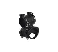 YUCHUANGYE Attacco Manubrio MTB Bicicletta Stelo Corto 31.8/25.4x35mm in Lega di Alluminio Scava Fuori for Mountain Bike Equilibrata Accessori for Il Ciclismo(BLACK-31.8MM)