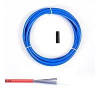 YUCHUANGYE Cavo Freno Bici Tubo Flessibile Universale for Cavo Freno Bicicletta da 300 cm, for Cambio, for Tubo Anteriore e Posteriore 4 mm/5 mm MTB, Bici Strada(Shift Blue)
