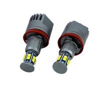 YUCHUANGYE Copertura per TV esterna, 2 pezzi, 1 set, 2 x 120 W, 240 W, E92 H8, luci di ingombro Angel Eyes, adatte all'uso per BMW X5 E70 X6 E71 E90 E91 E92 M3 E89 E82 E87 faro esterno Tv Enclosure