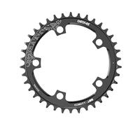 YUCHUANGYE Corone per Bicicletta 110/5Claw 110BCD Corona 36T-52T MTB Bici da Strada Ruota di Catena Stretta e Larga for Accessori guarnitura Bicicletta Corona Bici(38T Black)