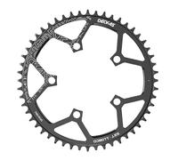 YUCHUANGYE Corone per Bicicletta 110/5Claw 110BCD Corona 36T-52T MTB Bici da Strada Ruota di Catena Stretta e Larga for Accessori guarnitura Bicicletta Corona Bici(52T Black)