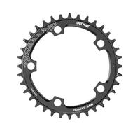 YUCHUANGYE Corone per Bicicletta 110/5Claw 110BCD Corona 36T-52T MTB Bici da Strada Ruota di Catena Stretta e Larga for Accessori guarnitura Bicicletta Corona Bici(36T Black)
