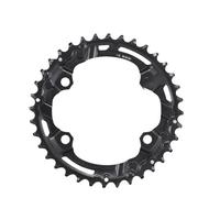 YUCHUANGYE Corone per Bicicletta Bicicletta Guarnitura Corona 11S 64/96BCD 26T-36T Doppia Corona Catena Ruota MTB Mountain Bike Pignone Corona Bici(96BCD 36T)