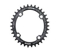 YUCHUANGYE Corone per Bicicletta Corona Bici Ovale 104BCD 32T 34T 36T 38T 40 42 44 46 48 50 52 T Dente MTB Bici da Strada Mountain Ruota di Catena 104 Bcd Corona Bici(44T)
