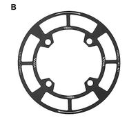 YUCHUANGYE Corone per Bicicletta Protezione guarnitura Durevole Protezione guarnitura Professionale Universale for guarnitura Stretta e Larga for Bicicletta Corona Bici(B)