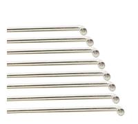 YUCHUANGYE Raggi Bicicletta 36 pz Raggi di Biciclette 1 2G / 12K. Raggi elettrici Mozziconi mozzo a Motore 2. 4mm 288mm MTB. Bike in Mountain Bike Sleepk Road(12G 280MM)