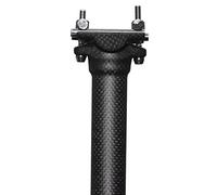 YUCHUANGYE Tubo Sella Bici Sedile Poster in Fibra di Carbonio Super Light 130g 3K Matte SeatPost montabile MTB/Telaio della Bici da Strada 27.2/31.6mm(27.2x350mm 6225)