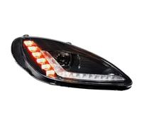 YUCHUJCGSS Faro Principale Per Chevrolet Per Corvette Per C6 2005-2013 Fari A LED Per Auto Senza AFS Gruppo Ottico Anteriore A LED DRL Indicatore Di Direzione Diurno Fari Fanali Anteriori