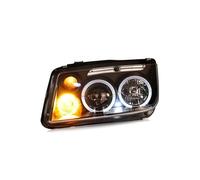 YUCHUJCGSS Faro Principale Per VW Per Bora Testa Luci 1999-2005 Per Bora Faro LED DRL Anteriore Lente Bi-Xenon Doppio Fascio HID KIT Accessori Auto Fari Fanali Anteriori(4300K White Yellow,35W)